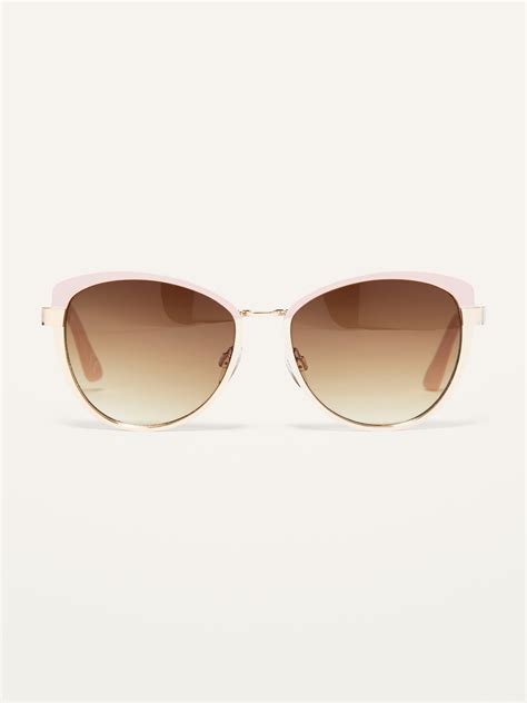 gap cat eye sunglasses|Pink/Gold Cat.